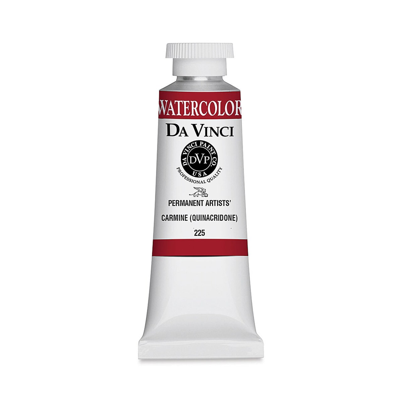Da Vinci Artists' Permanent Watercolor - Quinacridone Carmine, 37 ml tube